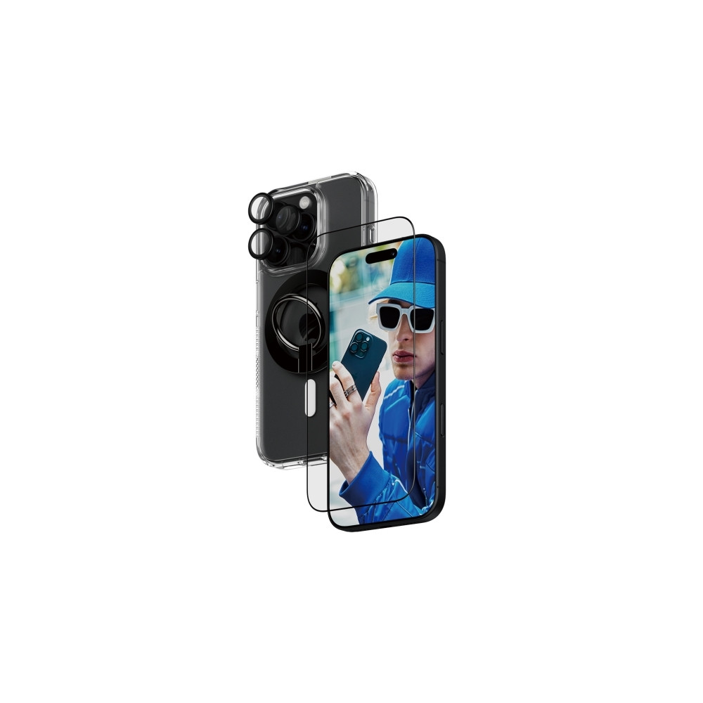Produktbild för PanzerGlass ® 4-in-1 Protection Bundle iPhone 16 Pro, Apple,...