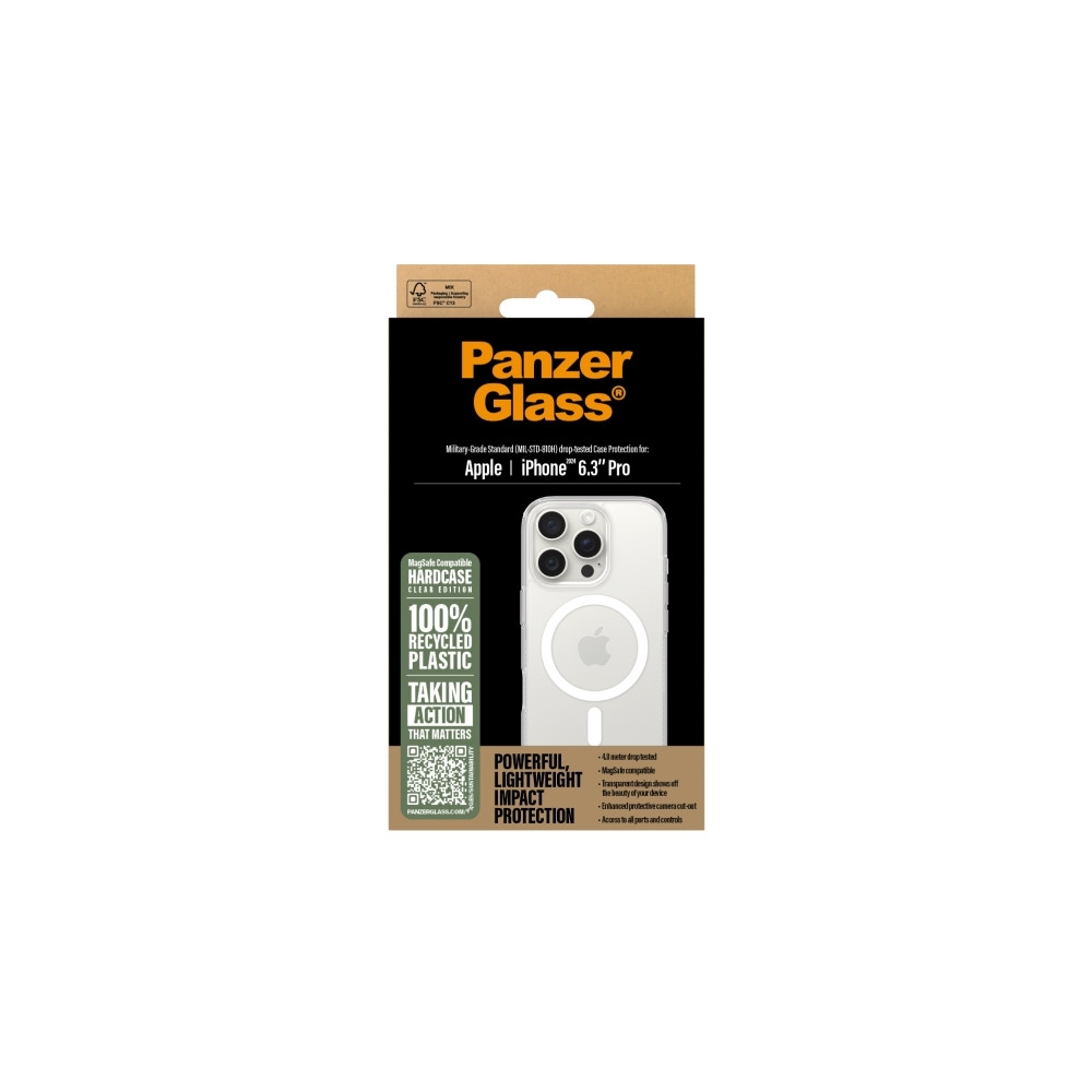 Produktbild för PanzerGlass HardCase - baksidesskydd för mobiltelefon