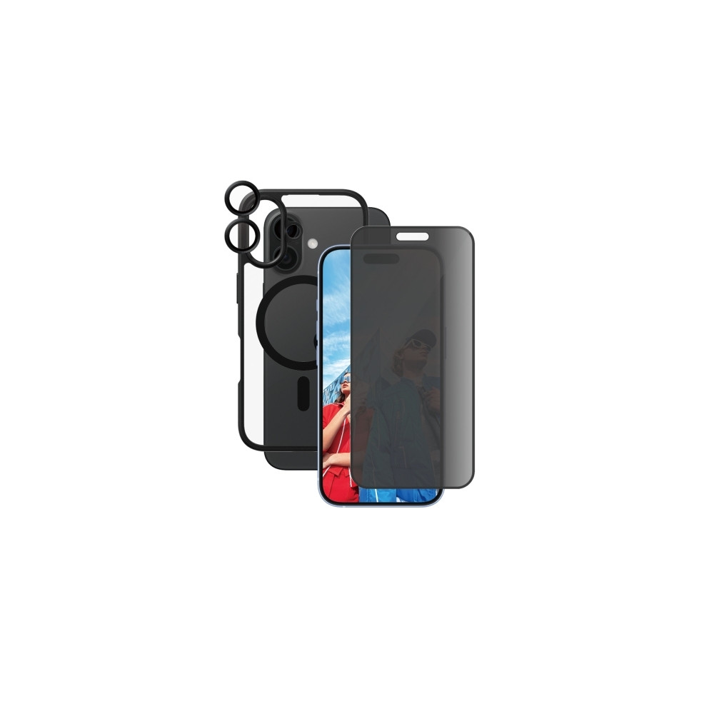 Produktbild för CARE by PanzerGlass - 3-i-1-skyddspaket - skyddsfodral för mobiltelefon