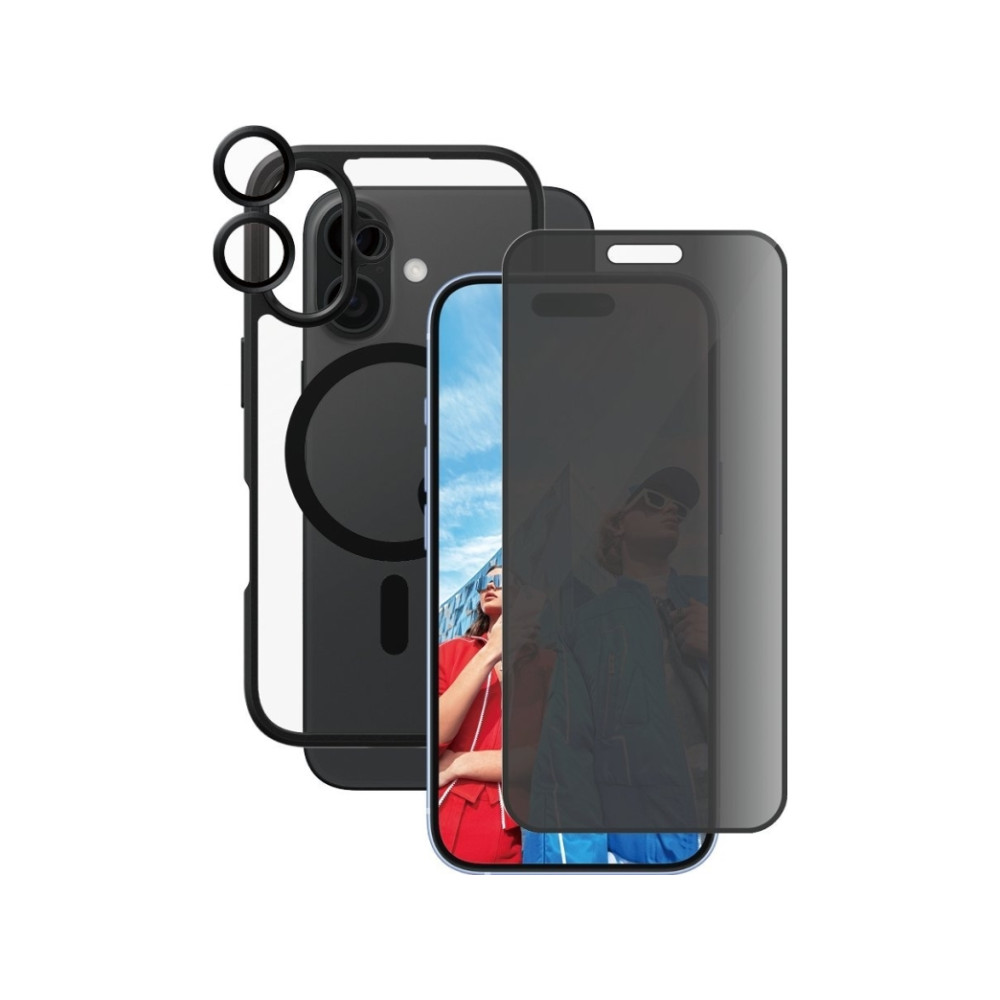 Produktbild för CARE by PanzerGlass - 3-i-1-skyddspaket - skyddsfodral för mobiltelefon