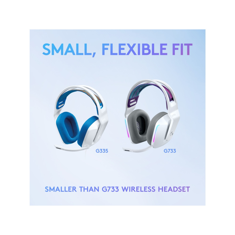Produktbild för Logitech G G335 Wired Gaming Headset - headset - 3,5 mm kontakt