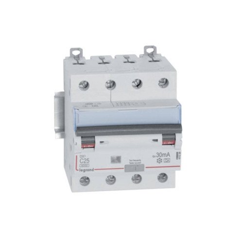 Legrand Kombinationsbrytare DX3 Automatsikr/HPFI C 25A 30mA 4P 6/10k...