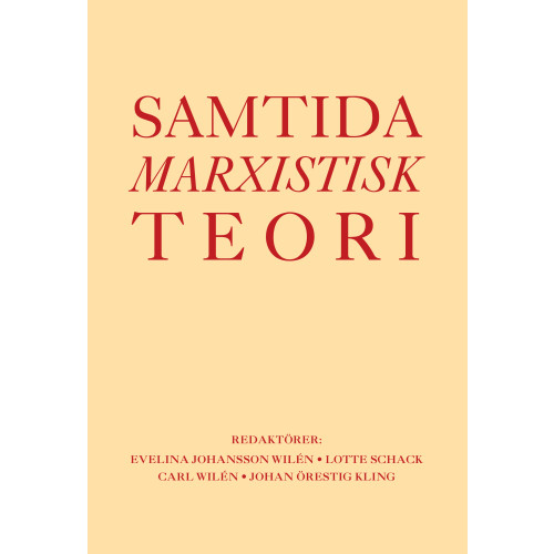 Bokförlaget Daidalos Samtida marxistisk teori (inbunden)