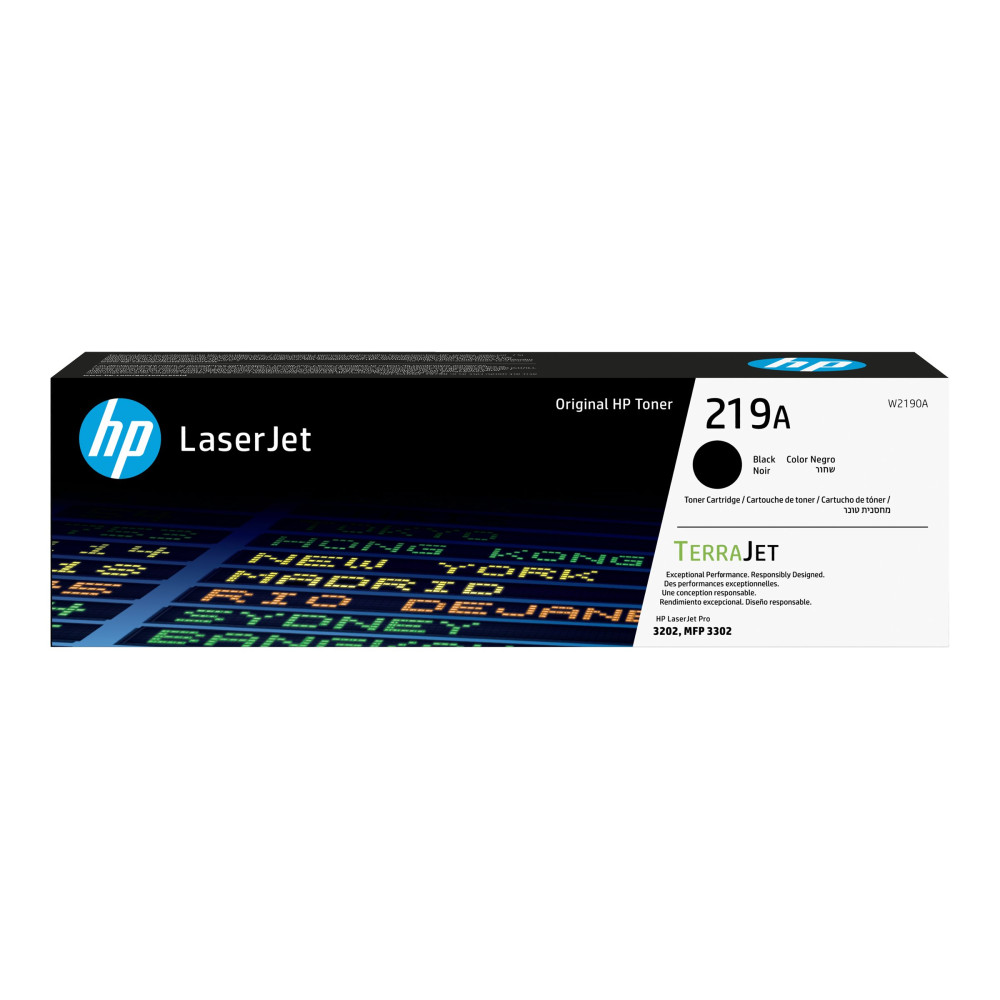 Produktbild för HP 219A - svart - original - LaserJet - tonerkassett (W2190A)