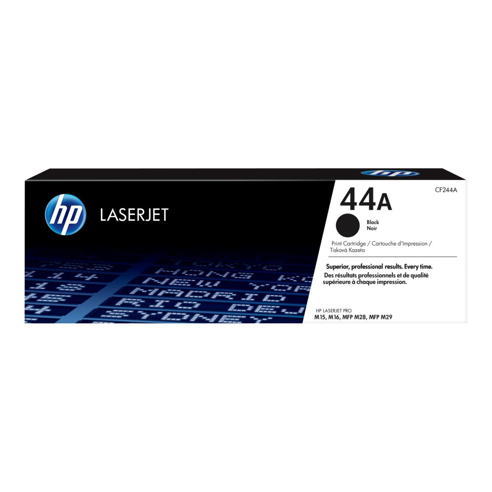 Produktbild för HP 44A - svart - original - LaserJet - tonerkassett (CF244A)