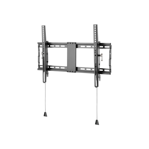 Deltaco DELTACO Office ARM-0204 - Heavy Duty konsol - fällbart - för LCD-TV/välvd LCD-TV - mattsvart