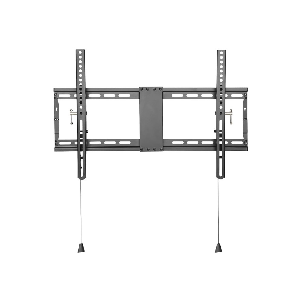 Produktbild för DELTACO Office ARM-0204 - Heavy Duty konsol - fällbart - för LCD-TV/välvd LCD-TV - mattsvart