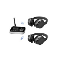 Produktbild för LogiLink - trådlös Bluetooth-ljudmottagare/-sändare för TV, trådlösa hörlurar