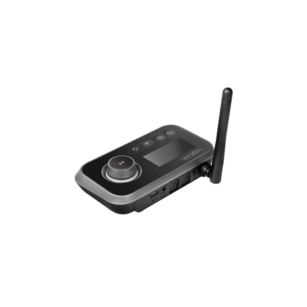 Produktbild för LogiLink - trådlös Bluetooth-ljudmottagare/-sändare för TV, trådlösa hörlurar