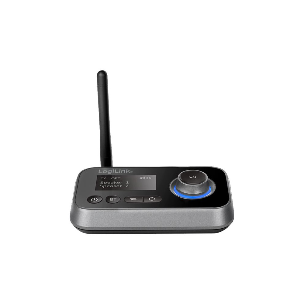 Produktbild för LogiLink - trådlös Bluetooth-ljudmottagare/-sändare för TV, trådlösa hörlurar