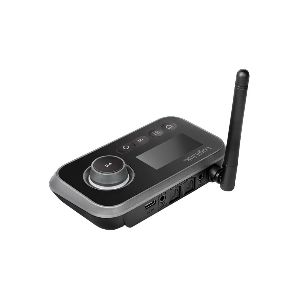 Produktbild för LogiLink - trådlös Bluetooth-ljudmottagare/-sändare för TV, trådlösa hörlurar