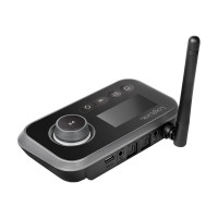 Produktbild för LogiLink - trådlös Bluetooth-ljudmottagare/-sändare för TV, trådlösa hörlurar