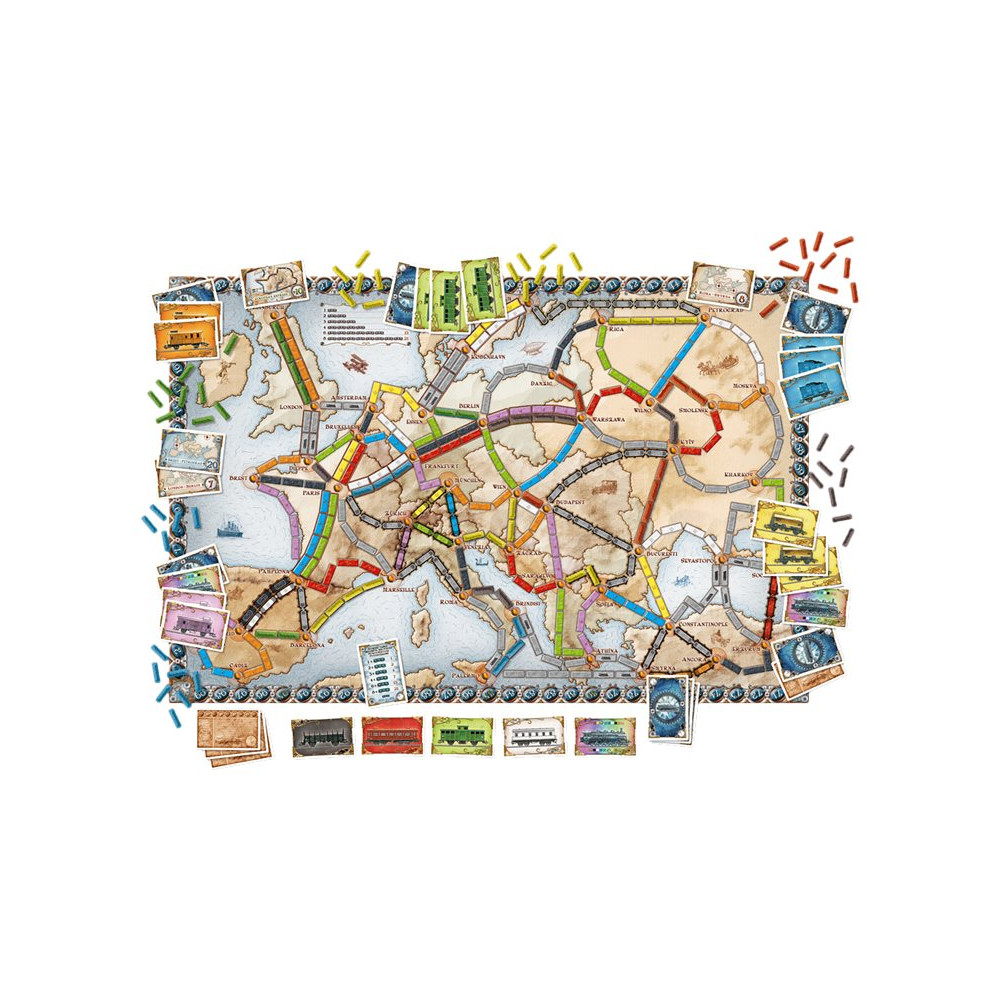 Produktbild för Days of Wonder - Ticket to Ride Europa