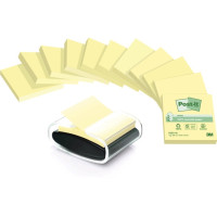 Produktbild för Post-it Z-notes Millenium dispenser + 12 återvunna block, 76...