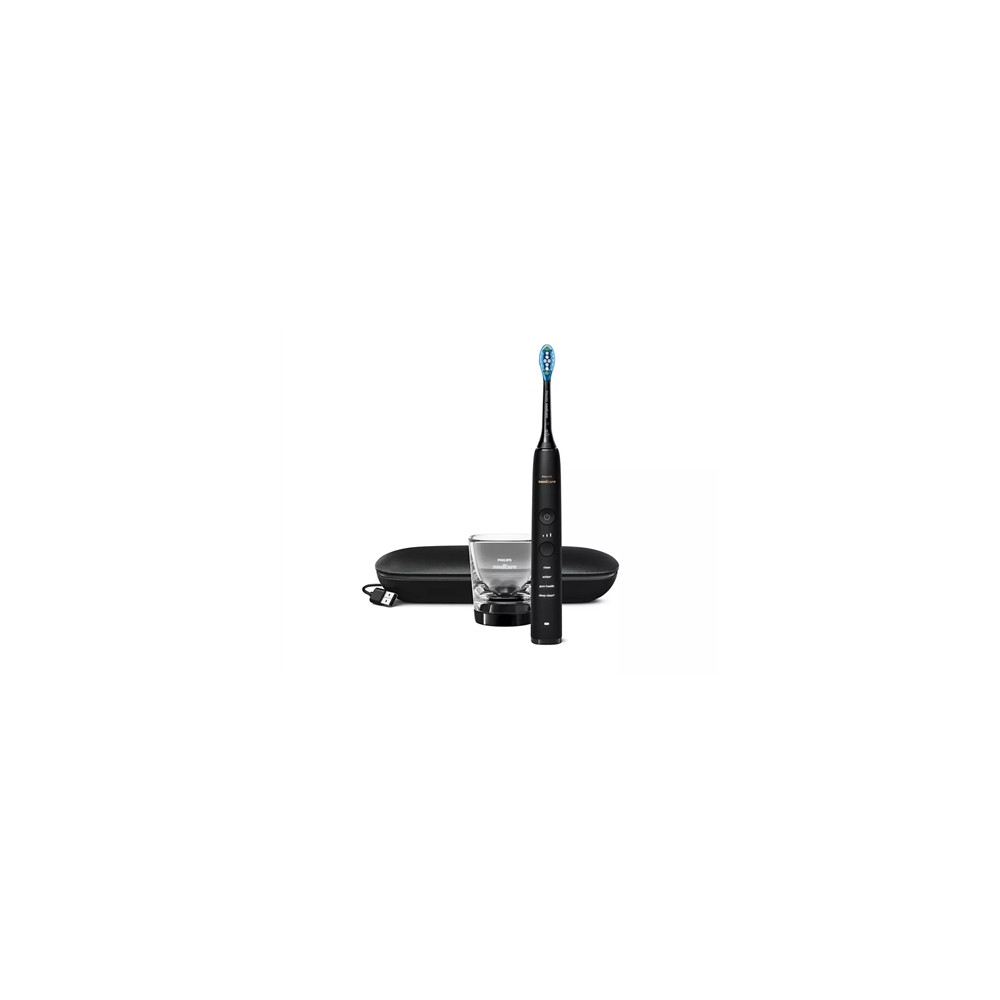 Produktbild för Philips Sonicare DiamondClean 9000 HX9911 - tandborste - svart