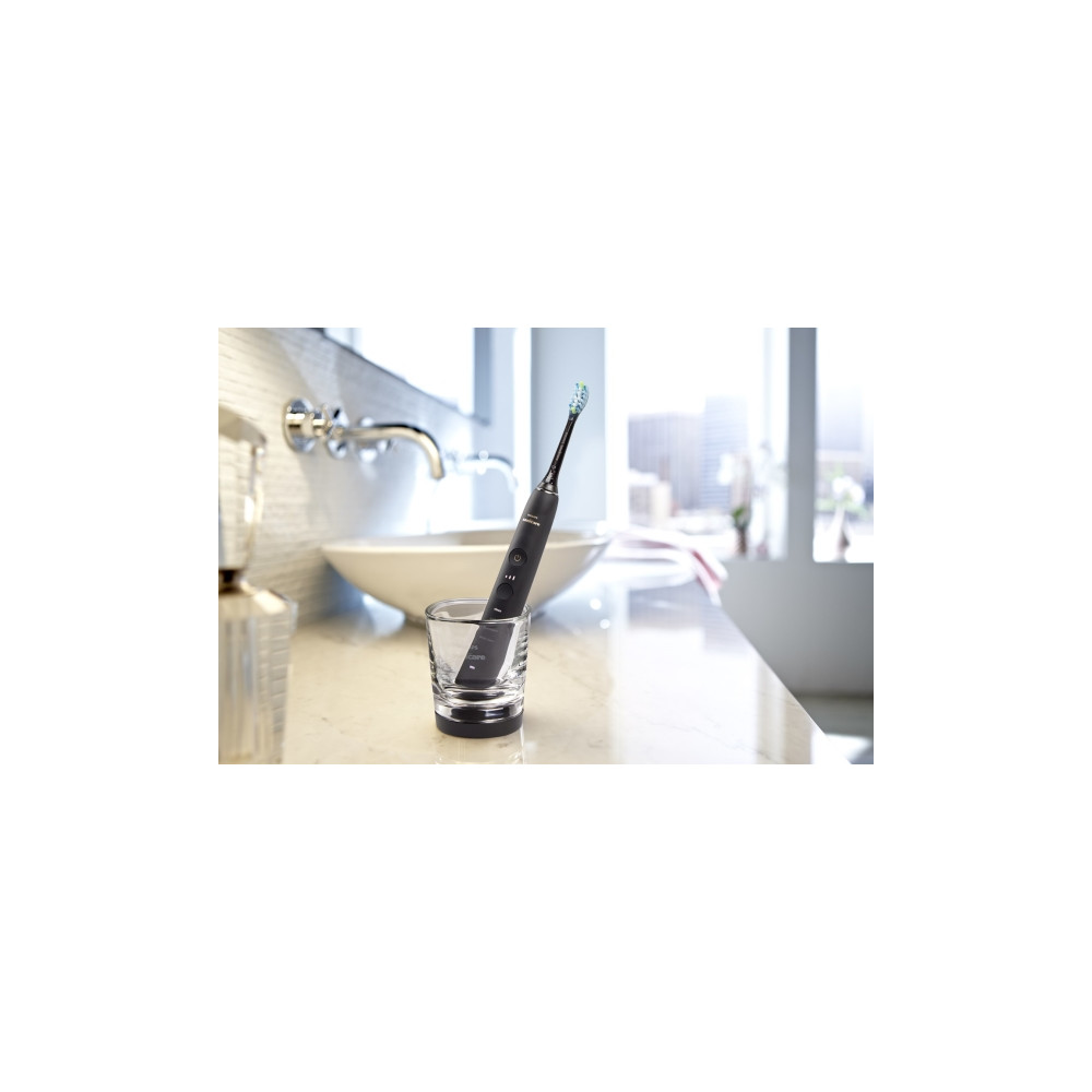 Produktbild för Philips Sonicare DiamondClean 9000 HX9911 - tandborste - svart