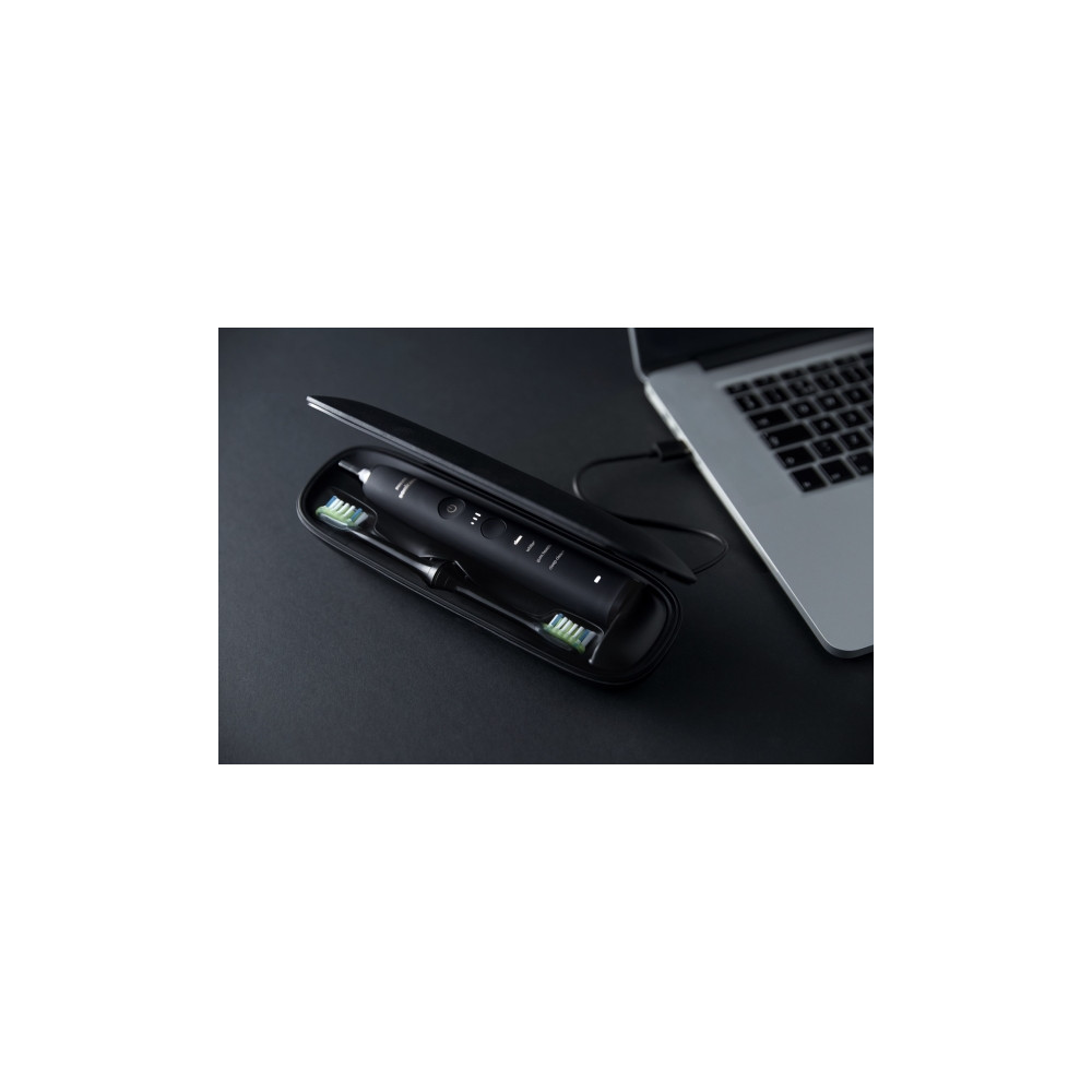 Produktbild för Philips Sonicare DiamondClean 9000 HX9911 - tandborste - svart