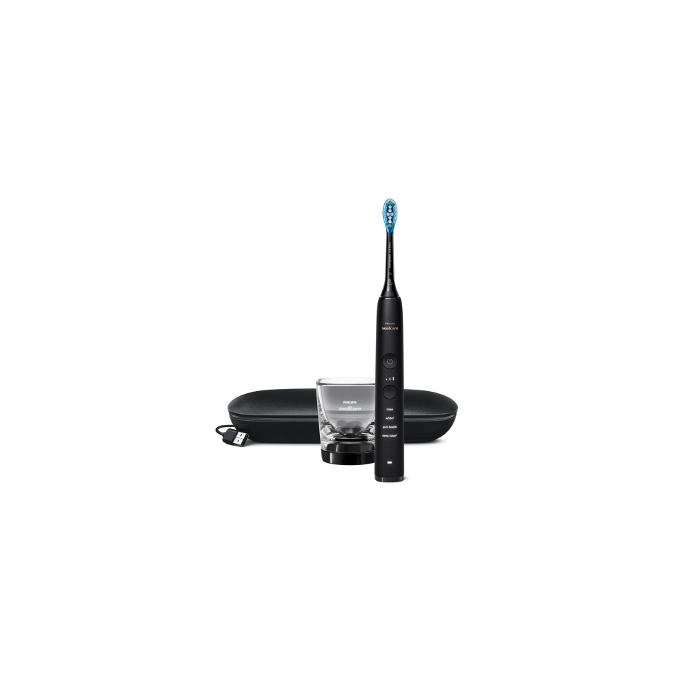 Produktbild för Philips Sonicare DiamondClean 9000 HX9911 - tandborste - svart