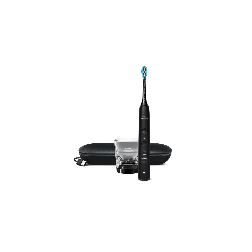 Produktbild för Philips Sonicare DiamondClean 9000 HX9911 - tandborste - svart