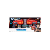 Produktbild för X-Shot Excel Double Fury 4 Combo Foam Blaster Pack (16 Darts...