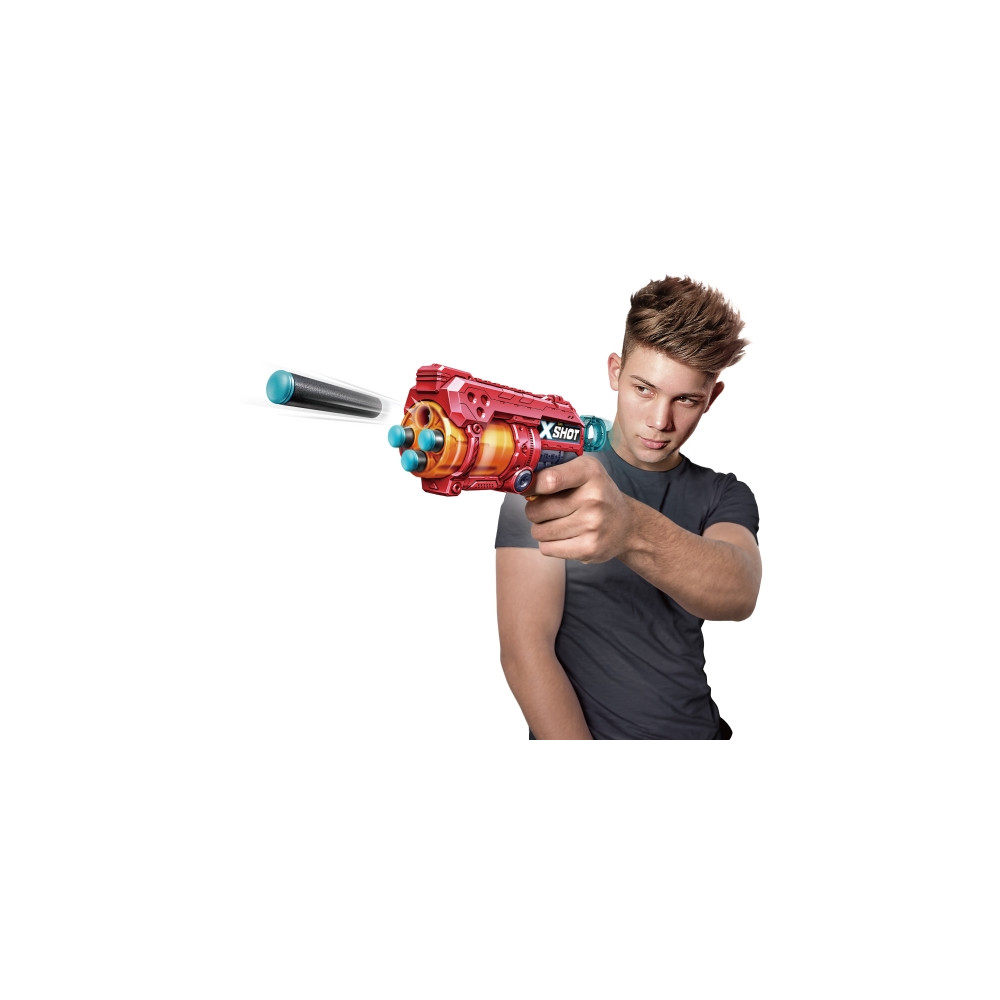 Produktbild för X-Shot Excel Double Fury 4 Combo Foam Blaster Pack (16 Darts...