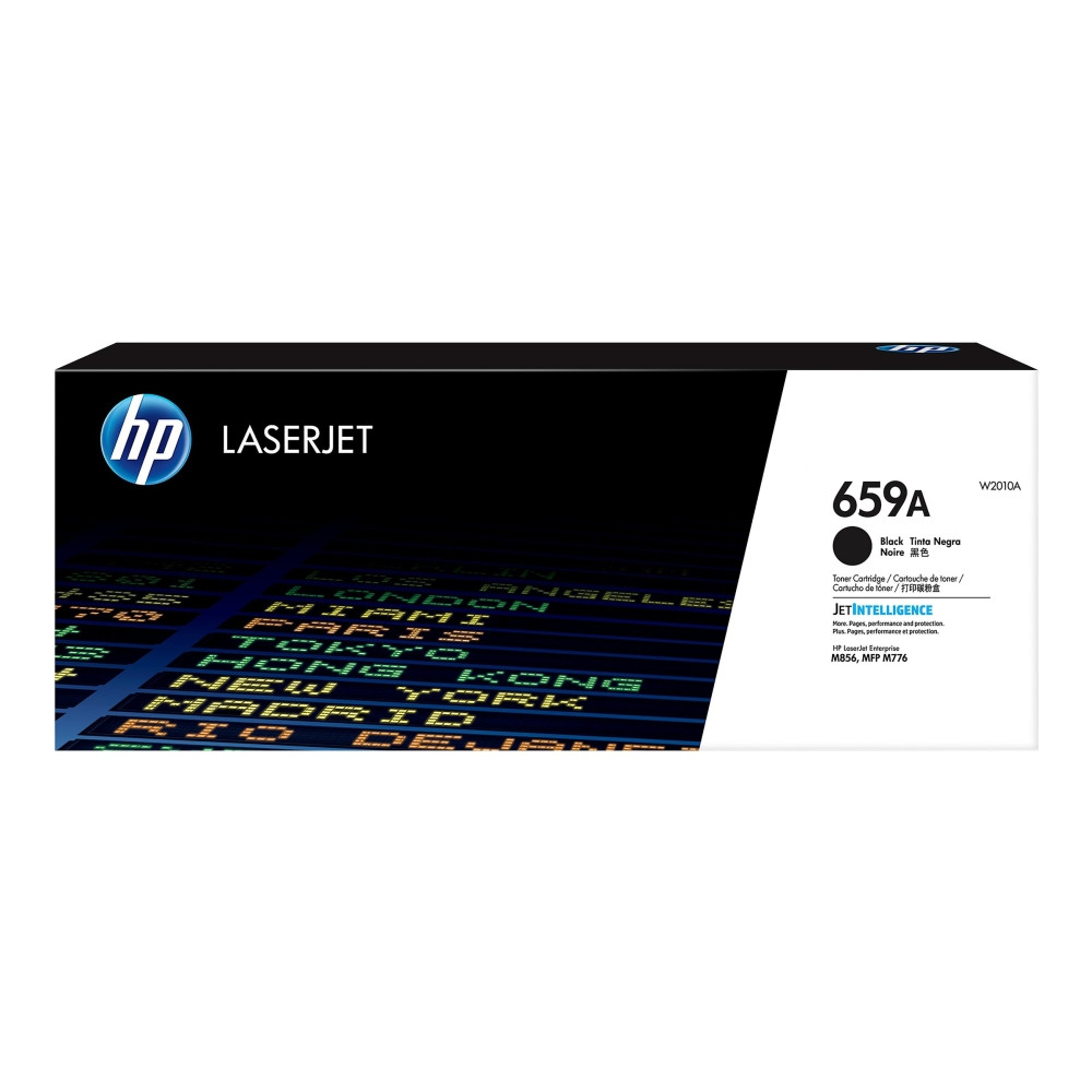 Produktbild för HP 659A - svart - original - LaserJet - tonerkassett (W2010A)