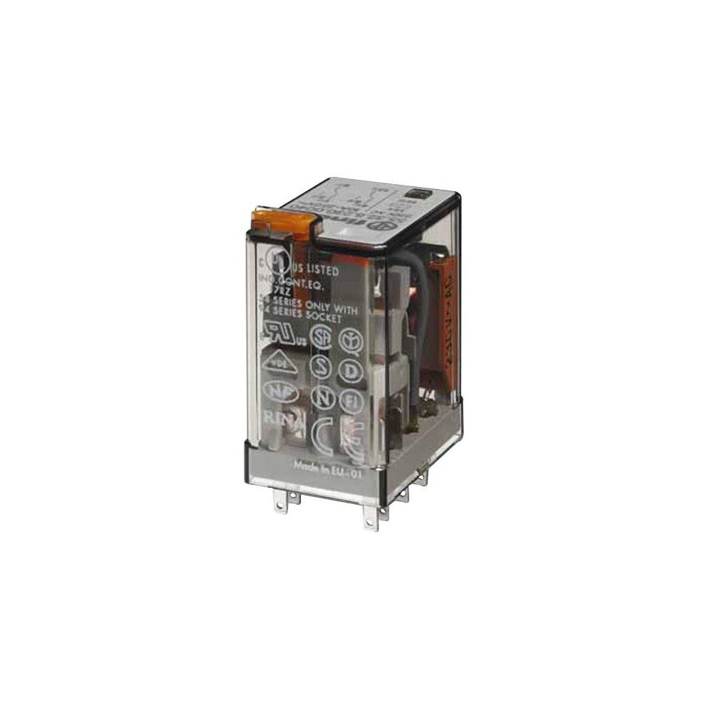 Produktbild för Finder 55.32, 250 V, 10 A, CE, ANCE, CSA, VDE, 20,7 x 27,7 x...