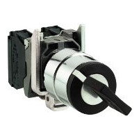 Produktbild för Schneider Electric XB4BG61, nyckel, Svart, IP66, IP67, IP69,...
