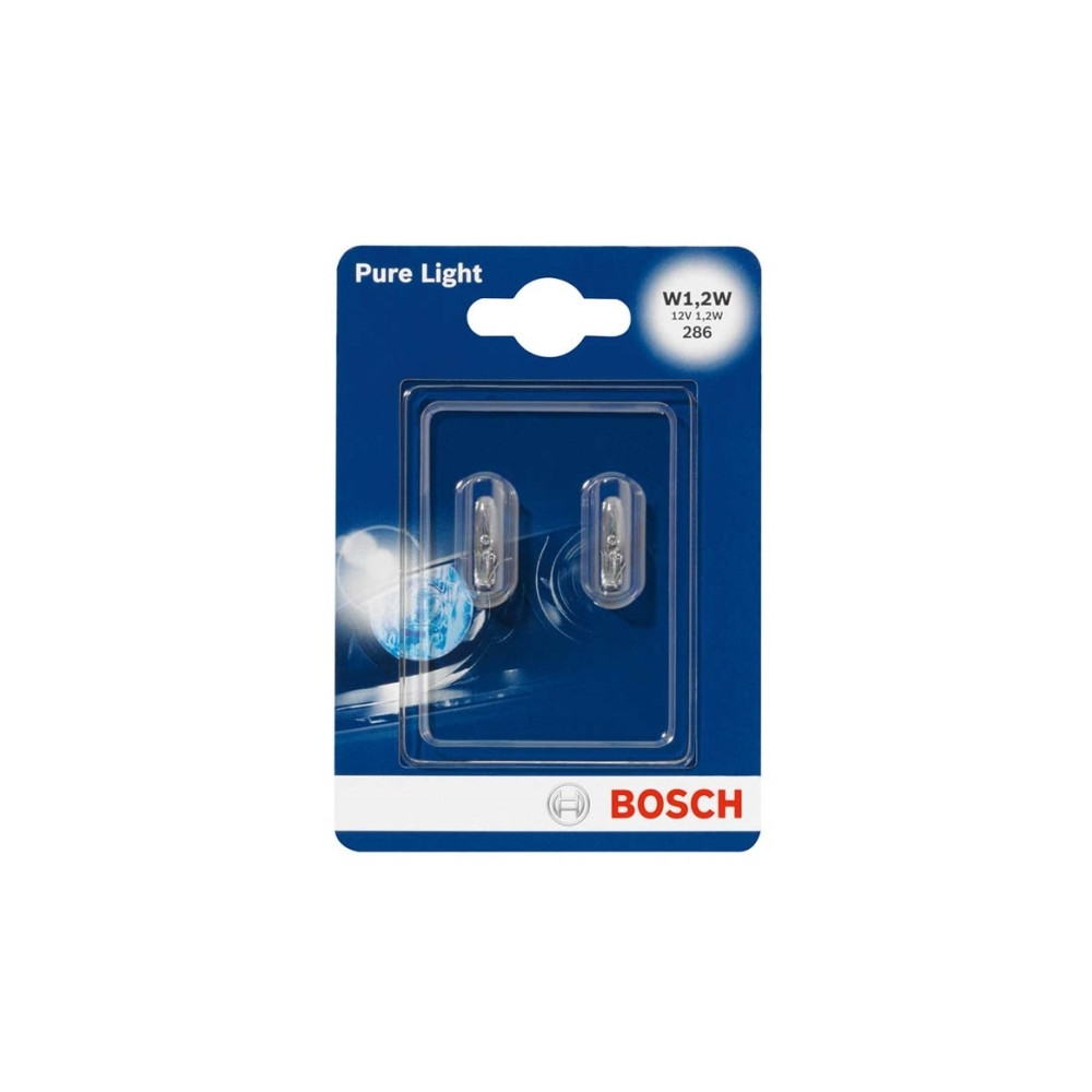 Produktbild för Bosch Pure Light lampa W1,2W 12V instrumentbelysning