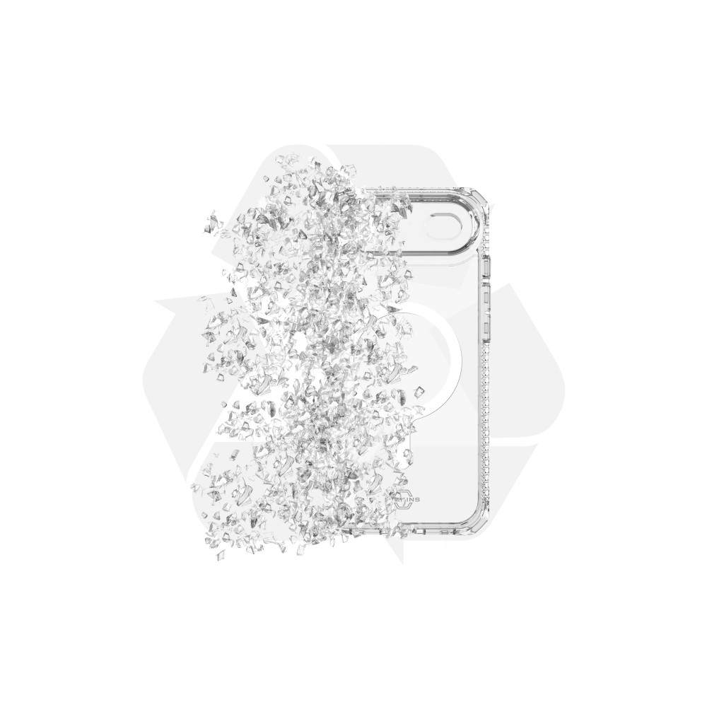 Produktbild för ITSKINS HYBRID MAGSAFE CLEAR skydd till iPhone 17 Air® genom...