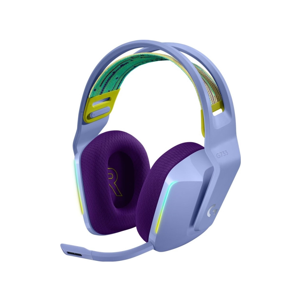 Produktbild för Logitech G G733 LIGHTSPEED Wireless RGB Gaming Headset - headset