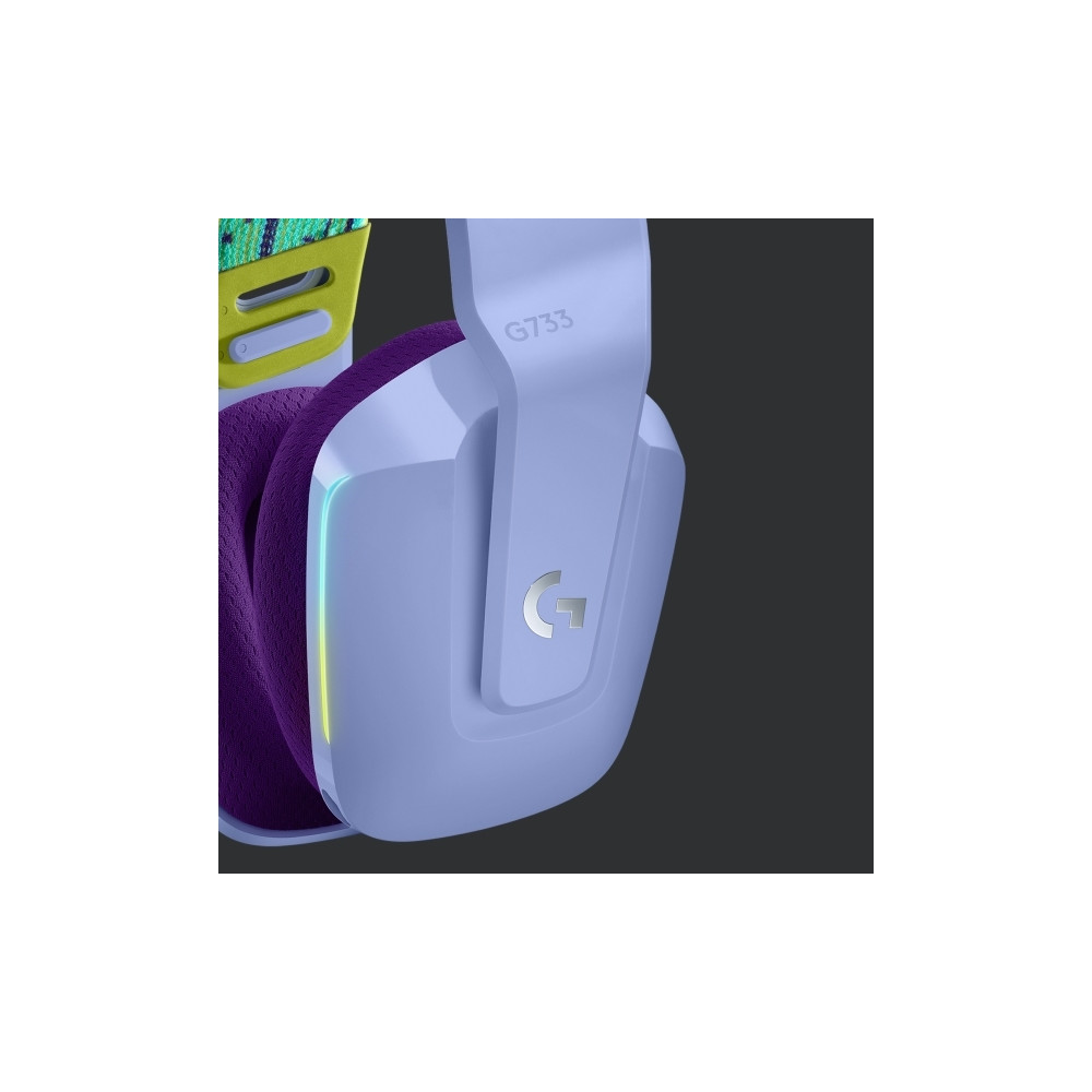 Produktbild för Logitech G G733 LIGHTSPEED Wireless RGB Gaming Headset - headset