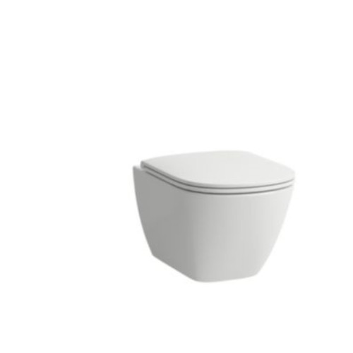 LAUFEN Laufen Lua kompakt väggskål med Rimless, dold montering, bul...