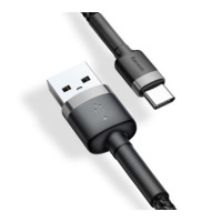 Produktbild för Baseus Cafule - USB typ C-kabel - USB till 24 pin USB-C - 3 m
