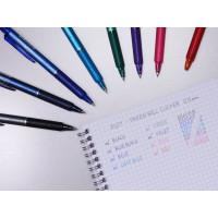 Produktbild för Rollerball Pilot Frixion Clicker med tryck 0,5 mm svart (st....