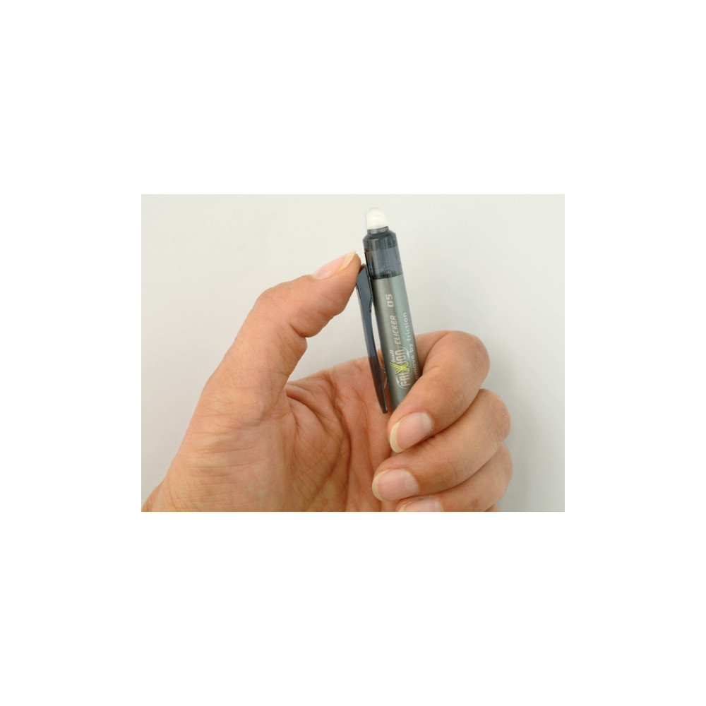 Produktbild för Rollerball Pilot Frixion Clicker med tryck 0,5 mm svart (st....