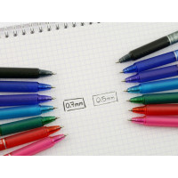 Produktbild för Rollerball Pilot Frixion Clicker med tryck 0,5 mm svart (st....