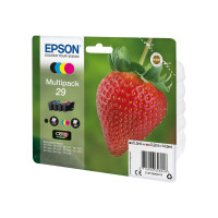 Produktbild för Epson 29 Multipack - 4-pack - svart, gul, cyan, magenta - original - bläckpatron