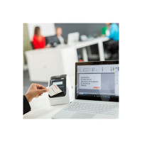 Produktbild för Brother QL-820NWBcVM - etikettskrivare - dubbelfärgad (monokrom) - direkt termisk