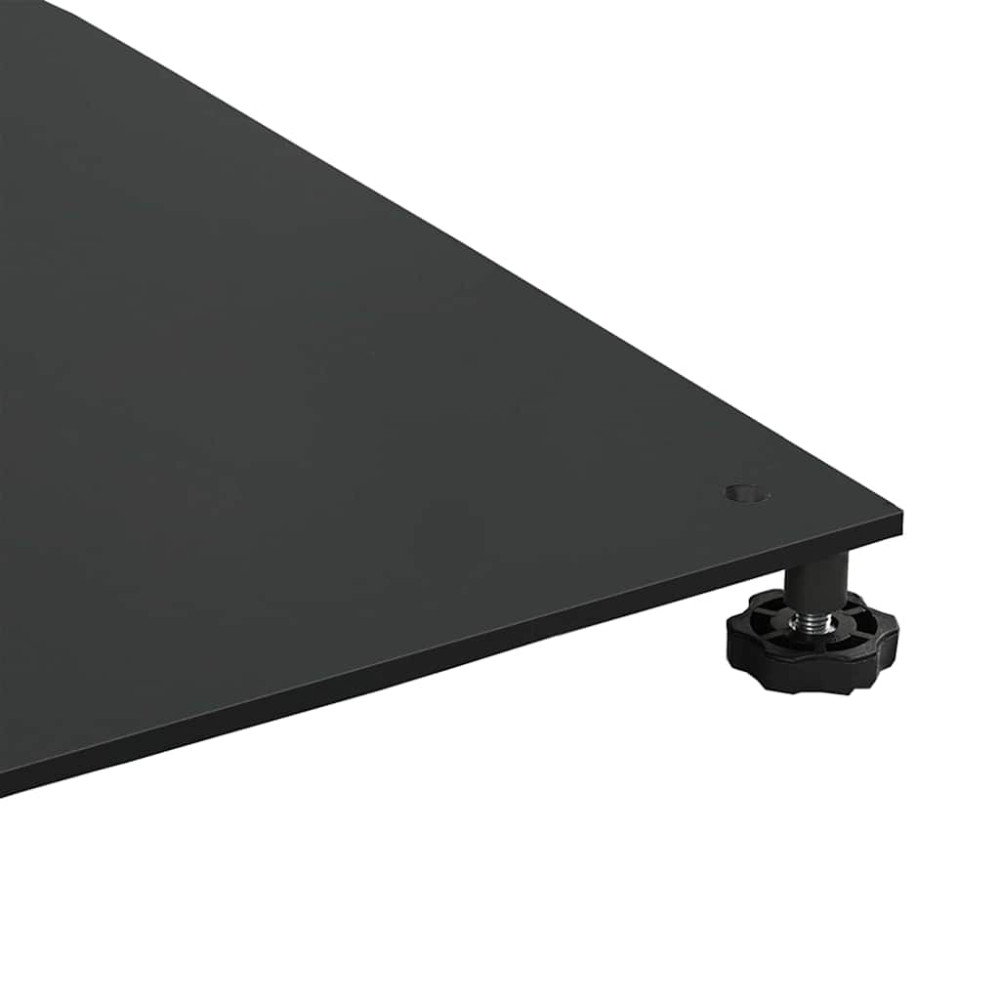 Produktbild för Parasollfot Svart 100 x 100 x 4 cm Stål