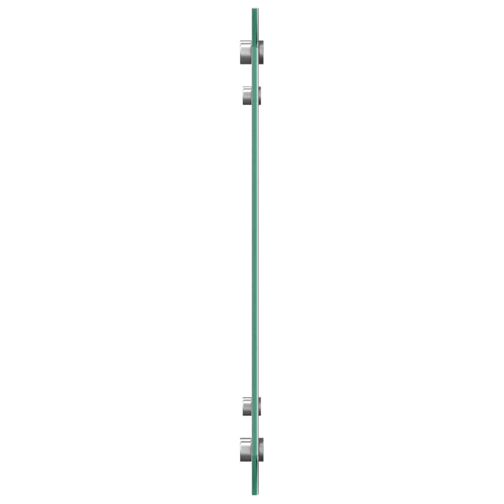 Produktbild för Köksskydd 2 pcs Ljusgrå 70 x 40 cm härdat glas