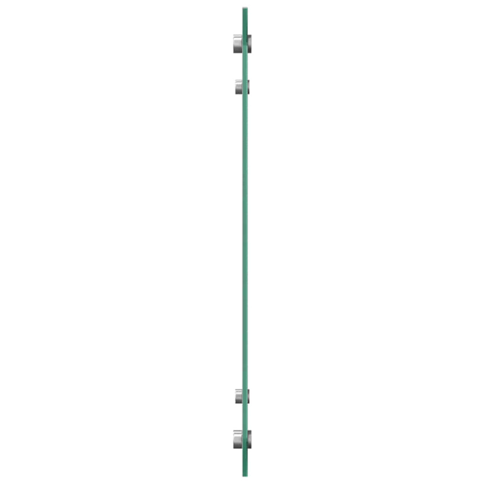 Produktbild för Köksskydd 2 pcs Ljusgrå 70 x 50 cm härdat glas
