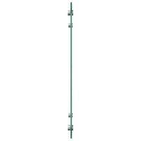 Produktbild för Köksskydd 2 pcs Ljusgrå 70 x 50 cm härdat glas
