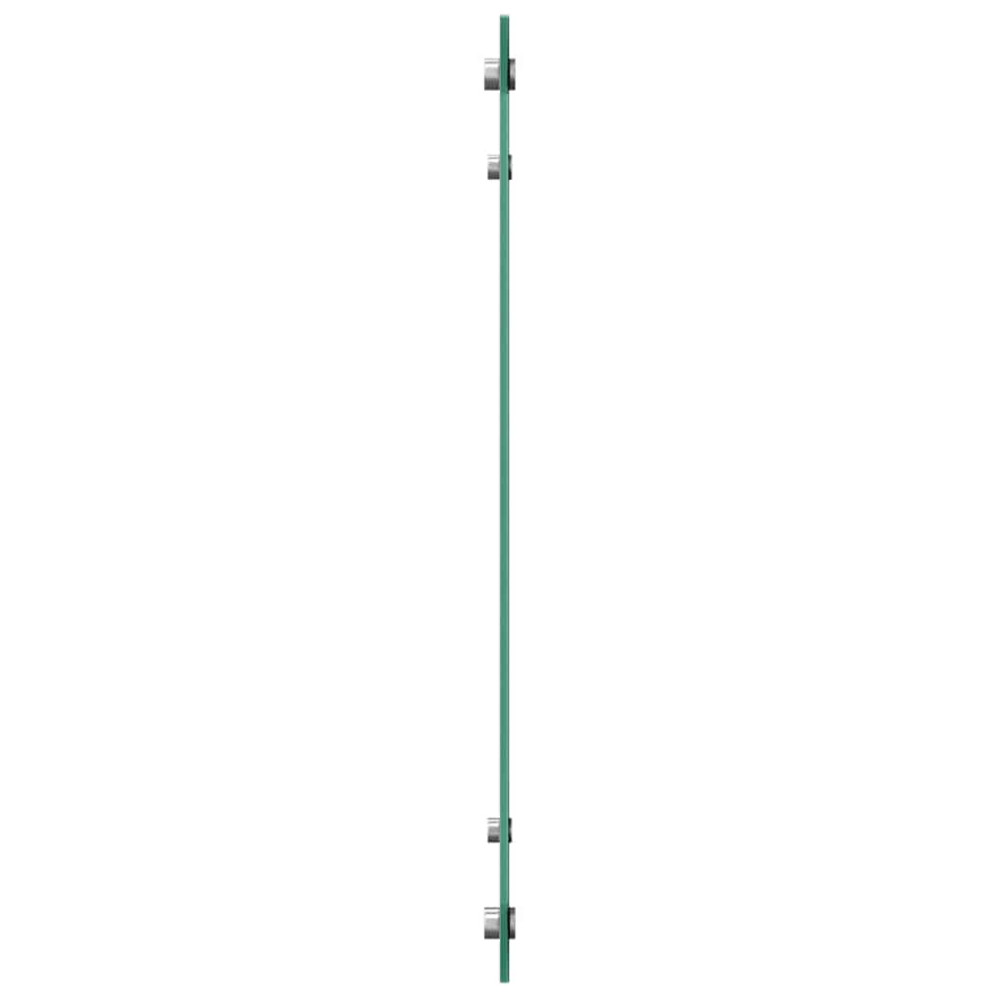 Produktbild för Köksskydd 2 pcs Ljusgrå 70 x 60 cm härdat glas