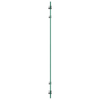 Produktbild för Köksskydd 2 pcs Ljusgrå 70 x 60 cm härdat glas