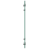Produktbild för Köksskydd 2 pcs Ljusgrå 80 x 40 cm härdat glas