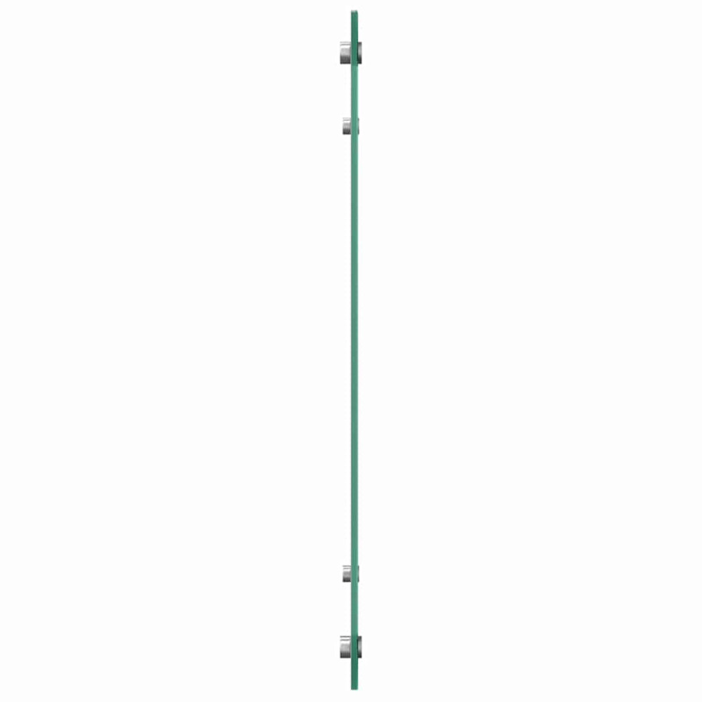 Produktbild för Köksskydd 2 pcs Ljusgrå 80 x 60 cm härdat glas