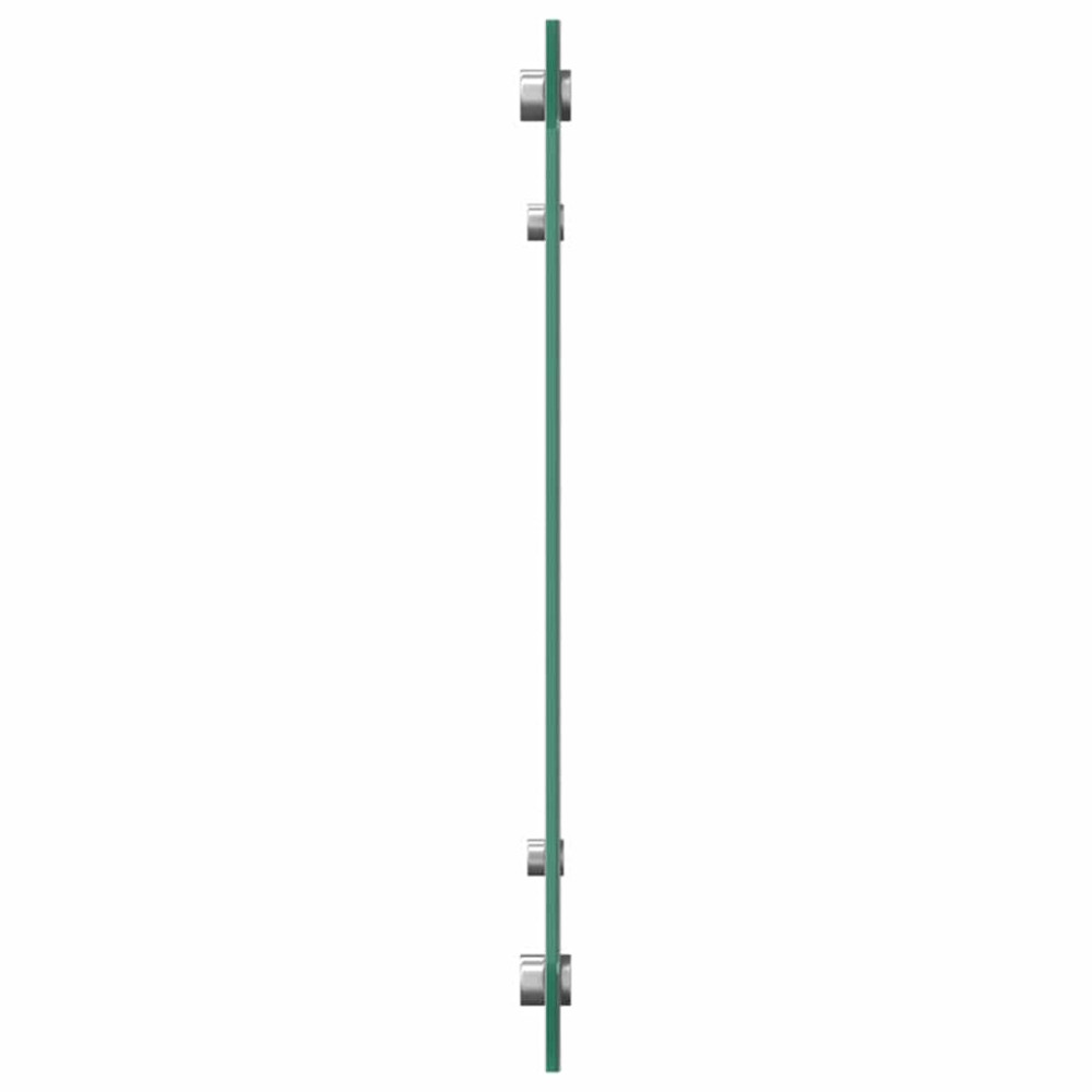 Produktbild för Köksskydd 2 pcs Ljusgrå 90 x 40 cm härdat glas