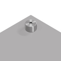 Produktbild för Köksskydd 2 pcs Ljusgrå 90 x 60 cm härdat glas