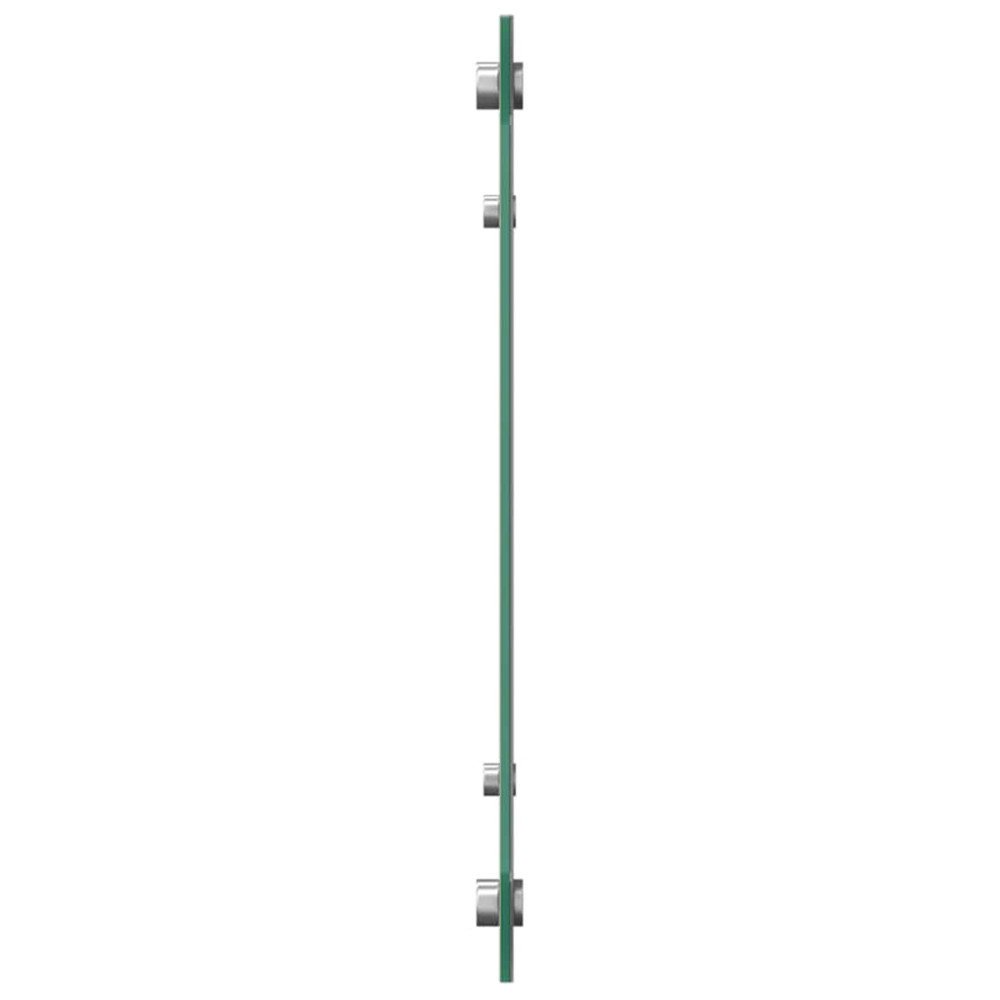 Produktbild för Köksskydd 2 pcs Ljusgrå 100 x 40 cm härdat glas